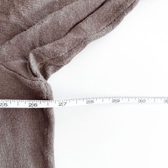 Eleven Eleven Women Open Front Long Sleeve Rayon Blend Cardigan Sweater Olive 3X - Picture 6 of 8